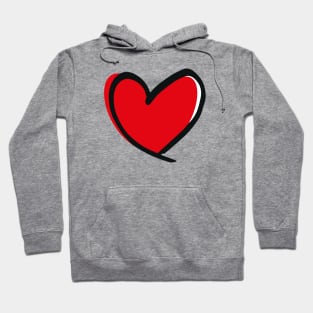 big heart, big love Hoodie